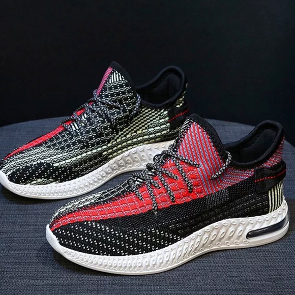 Multi-color Sneaker Knit Low Top - Picture 2 of 2